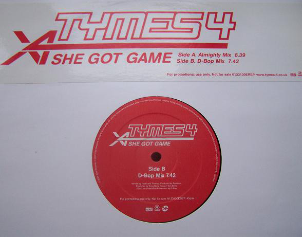 Tymes 4 - She Got Game - Used Vinyl Record 12" image 1