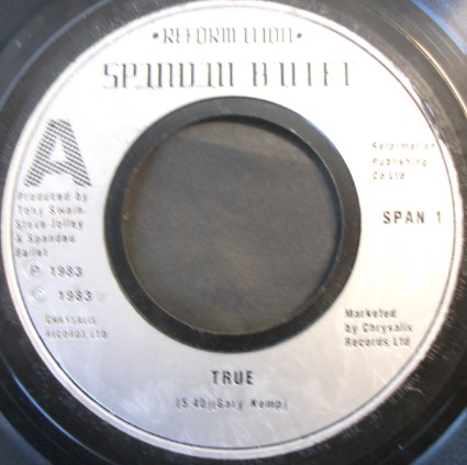 Spandau Ballet - True - Used Vinyl Record 7" image 1