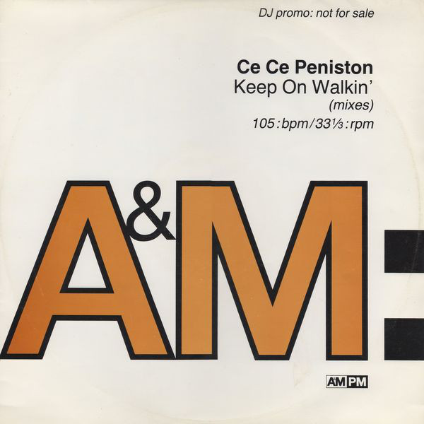 Ce Ce Peniston - Keep On Walkin' (Mixes) - Used Vinyl Record image 1