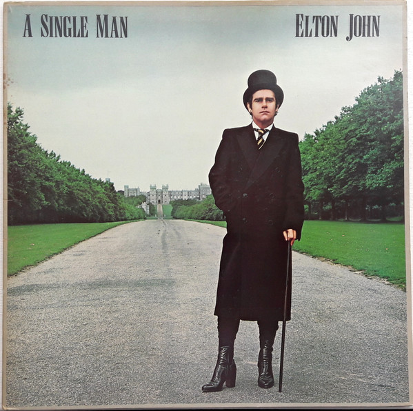 Elton John - A Single Man - Used Vinyl Record image 1