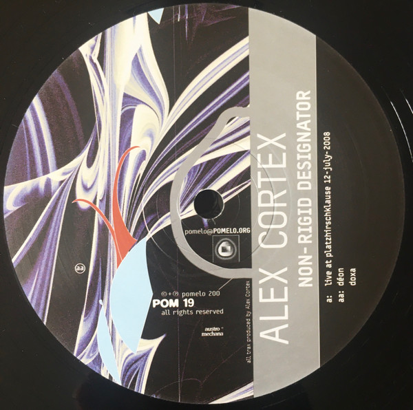 Alex Cortex - Non-Rigid Designator - Vinyl Record 12" image 1