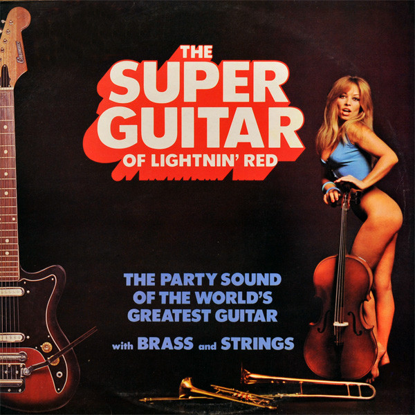Lightnin' Red - Super Guitar Of - Used Vinyl Record image 1