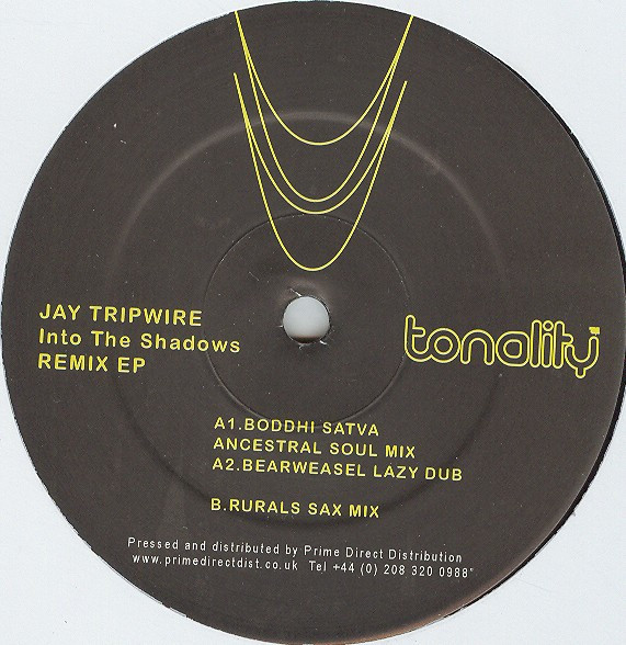 Jay Tripwire - Into The Shadows - Remix EP - Vinyl Record 12" image 1