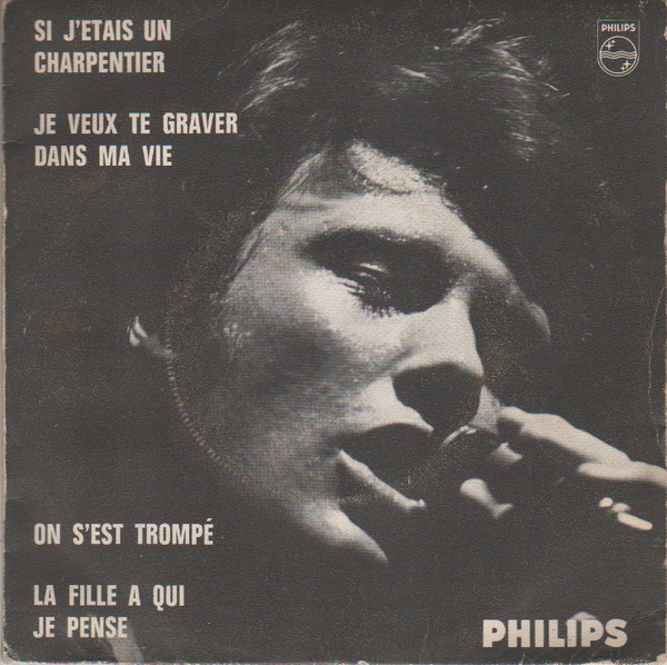 Johnny Hallyday - Si J'etais Un Charpentier - Used Vinyl Record 7" image 1