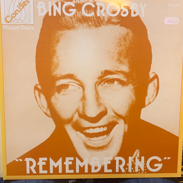 Bing Crosby - Remembering - Used Vinyl Record image 1