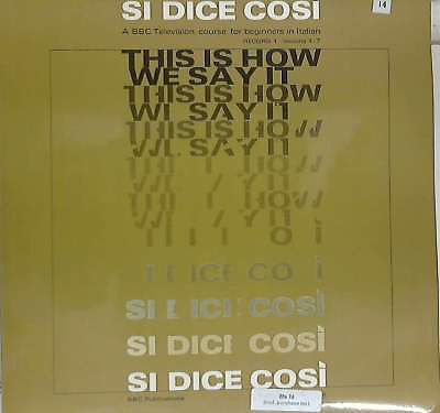 No Artist - Si Dice Cosi - This Is How We Say It. A BBC Television Co image 1