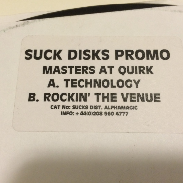 Masters At Quirk - Technology / Rockin' The Venue - Used Viny image 1