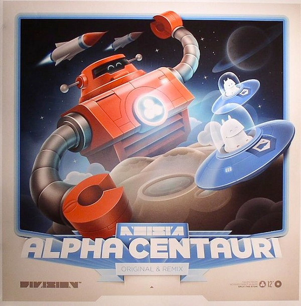 Noisia - Alpha Centauri (Original & Remix) - Vinyl Record 12" image 1