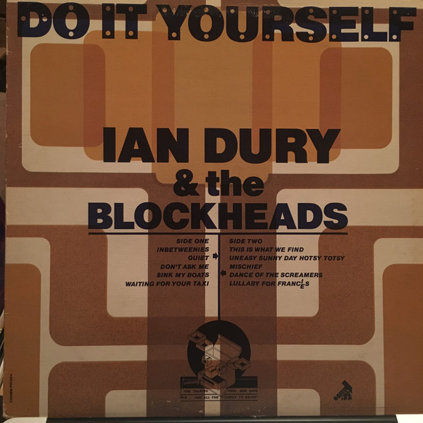 Ian Dury And The Blo - Do It Yourself - Used Vinyl Record image 1