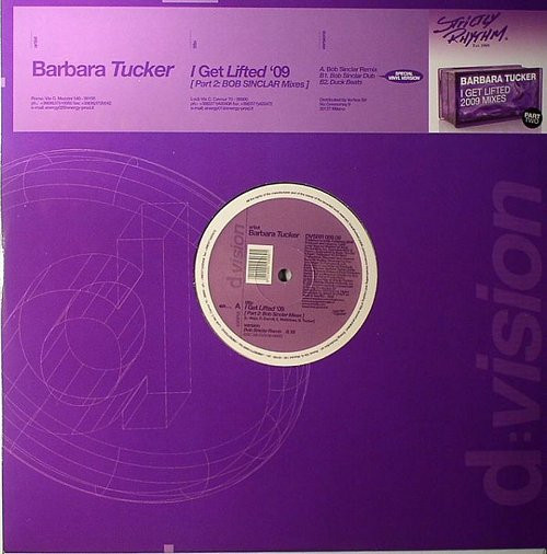 Barbara Tucker - I Get Lifted '09 [Part 2: Bob Sinclar Mixes] - Vinyl image 1