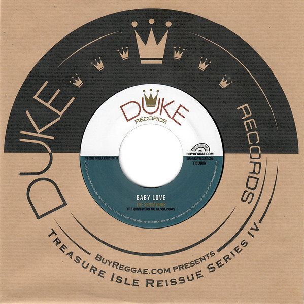 Sensations - Baby Love / DJ's Choice - Vinyl Record 7" image 1