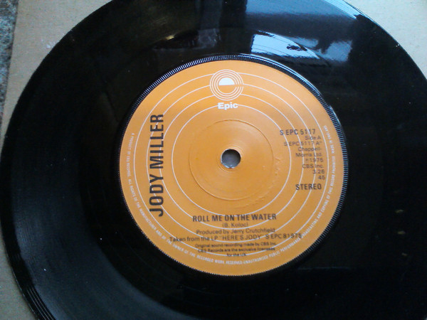 Jody Miller - Roll Me On The Water - Used Vinyl Record 7" image 1