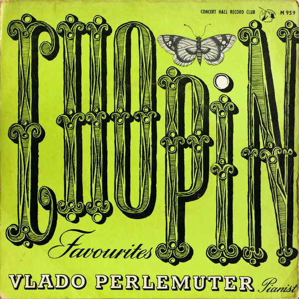 Vlado Perlemuter - Chopin Favourites - Used Vinyl Record image 1