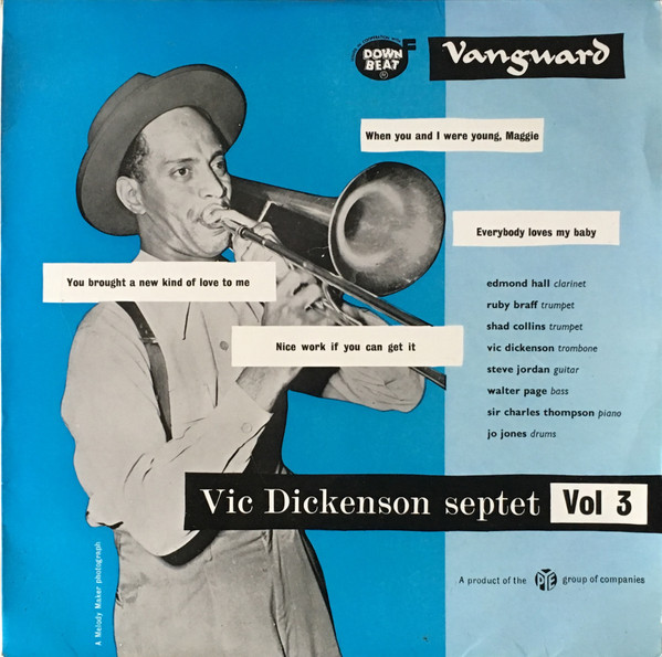 Vic Dickenson Septet - , Vol. 3 - Used Vinyl Record image 1