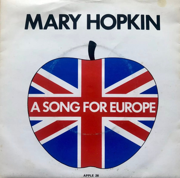 Mary Hopkin - A Song For Europe - Used Vinyl Record 7" image 1