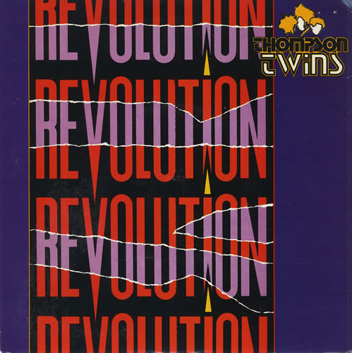 Thompson Twins - Revolution - Used Vinyl Record 7" image 1