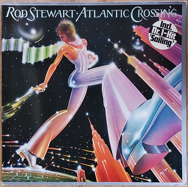 Rod Stewart - Atlantic Crossing - Used Vinyl Record image 1