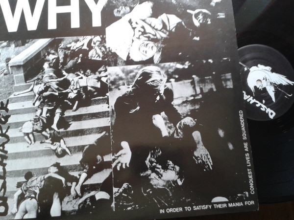 Discharge - Why - Used Vinyl Record 12" image 1