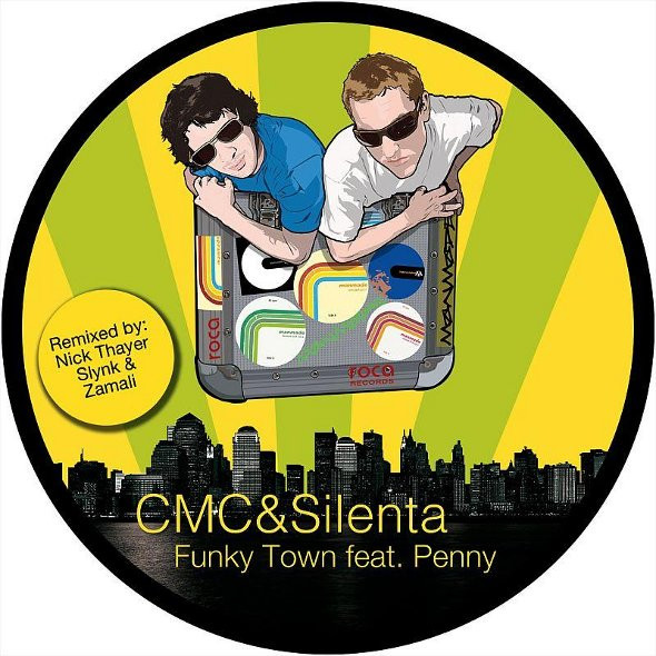 CMC & Silenta - Funky Town - Vinyl Record 12" image 1