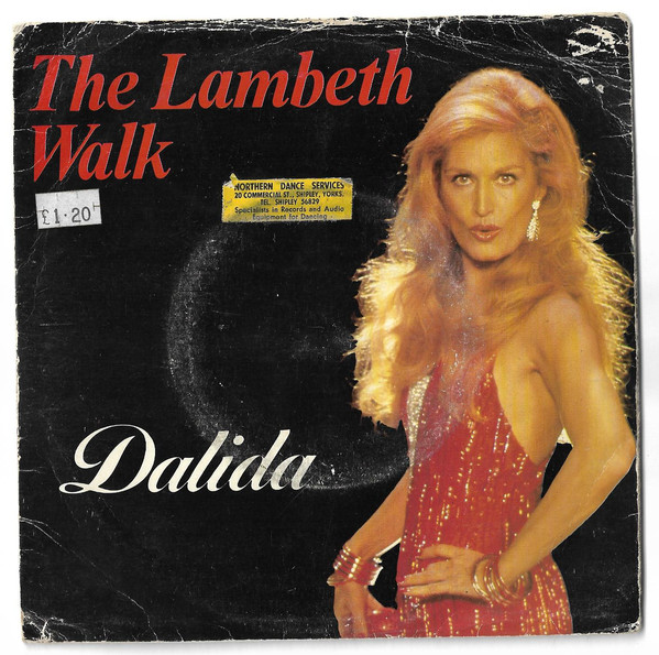 Dalida - Lambeth Walk - Used Vinyl Record 7" image 1
