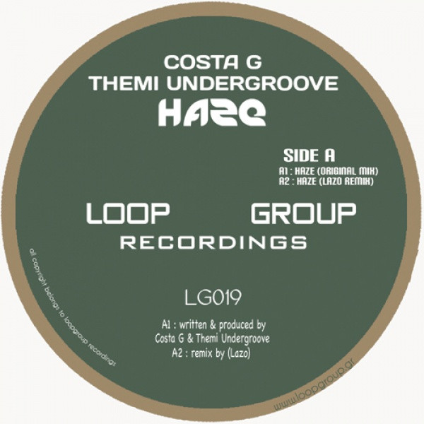 Costa G & Themi Unde - Haze Ep - Vinyl Record 12" image 1