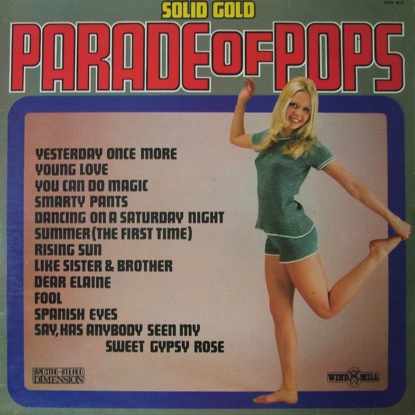 Unknown Artist - Solid Gold Parade Of Pops - Used Vinyl Record image 1