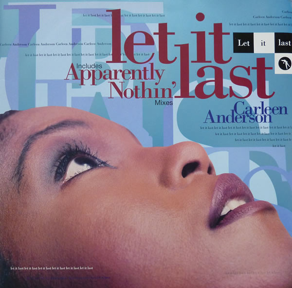 Carleen Anderson - Let It Last - Used Vinyl Record 12" image 1