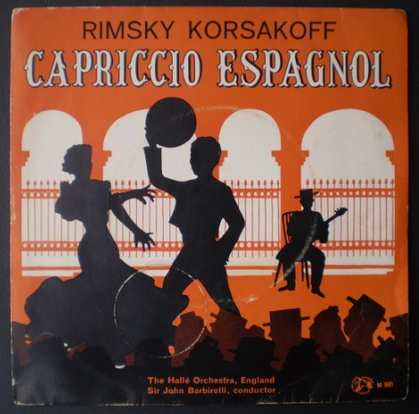 Nikolai Rimsky-Korsa - Capriccio Espagnol - Used Vinyl Record 7" image 1