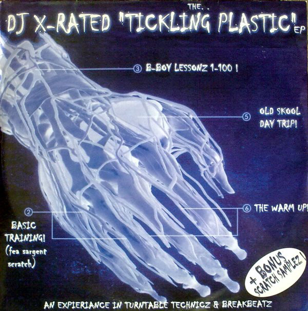 DJ X-Rated - Tickling Plastic EP - Used Vinyl Record 12" image 1