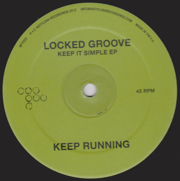 Locked Groove - Keep It Simple EP - Vinyl Record 12" image 1