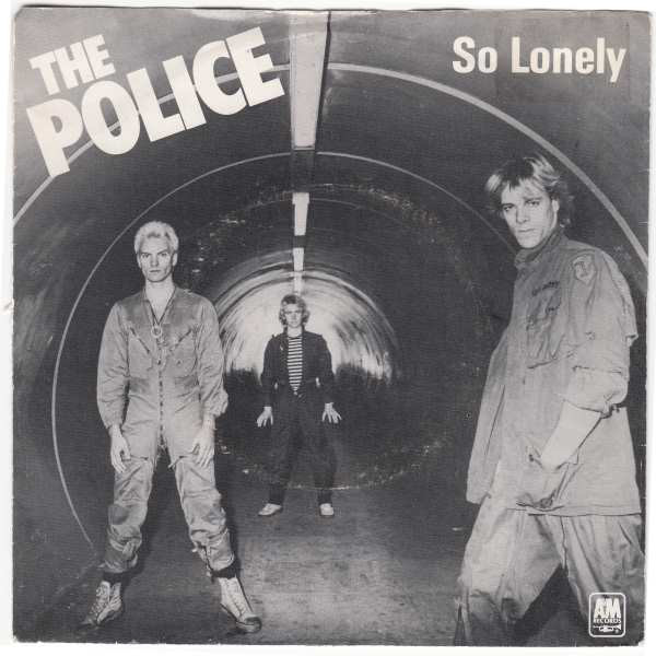 Police - So Lonely - Used Vinyl Record 7" image 1