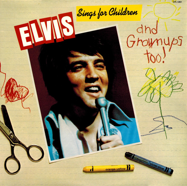 Elvis Presley - Elvis Sings For Children And Grownups Too! - Used Vinyl image 1