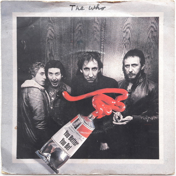 Who - You Better You Bet - Used Vinyl Record 7" image 1