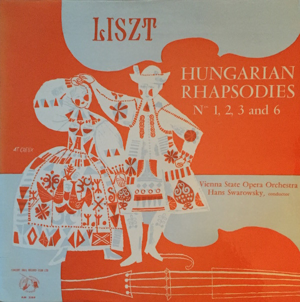 Franz Liszt - Hungarian Rhapsodies Nos. 1, 2, 3 And 6 - Used Vinyl Re image 1