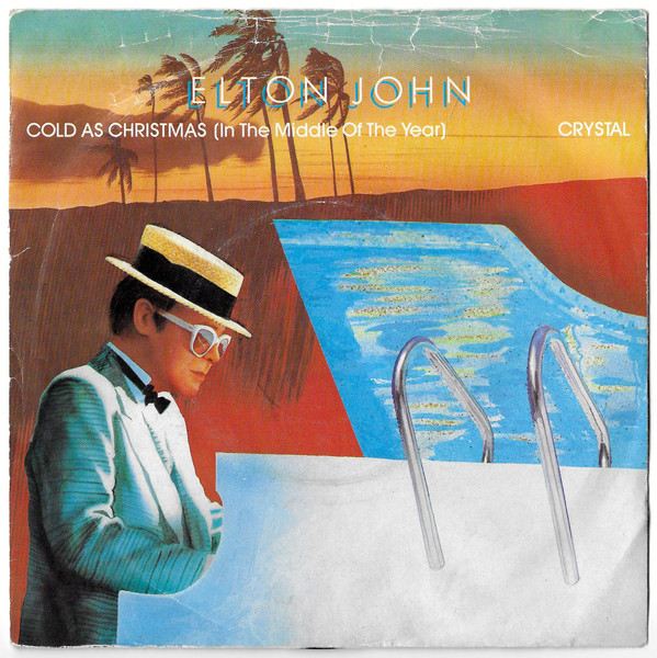 Elton John - Cold As Christmas (In The Middle Of The Year) - Used Vin image 1