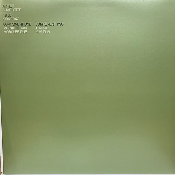 Charlotte - Someday - Used Vinyl Record 12" image 1