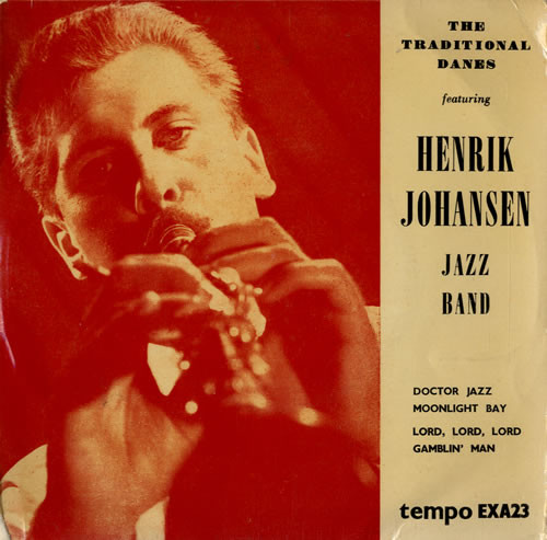 Henrik Johansen's Ja - Traditional Danes - Used Vinyl Record 7" image 1