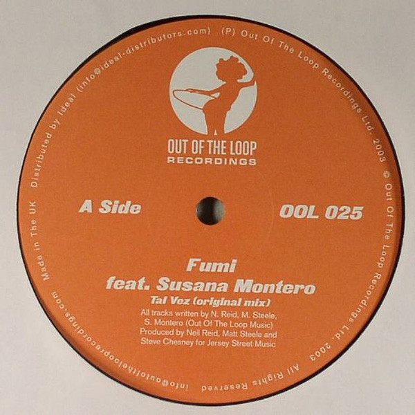 Fumi - Tal Vez - Used Vinyl Record 12" image 1