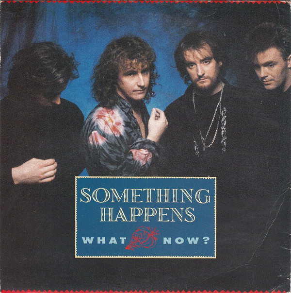 Something Happens - What Now? - Used Vinyl Record 7" image 1