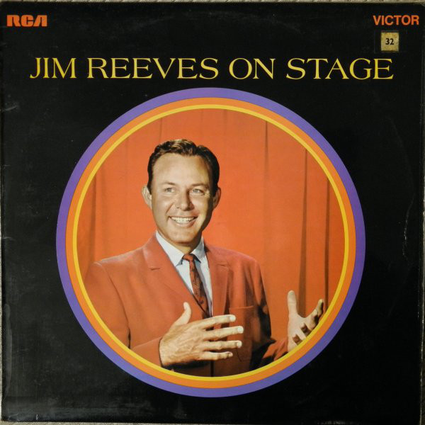 Jim Reeves - On Stage - Used Vinyl Record image 1