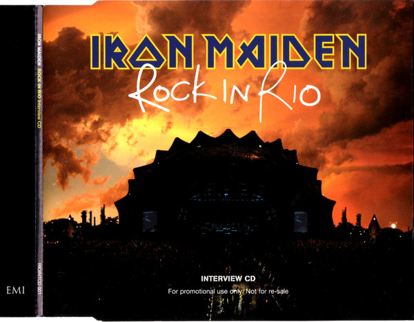 Iron Maiden - Rock In Rio - Interview CD - Used CD image 1