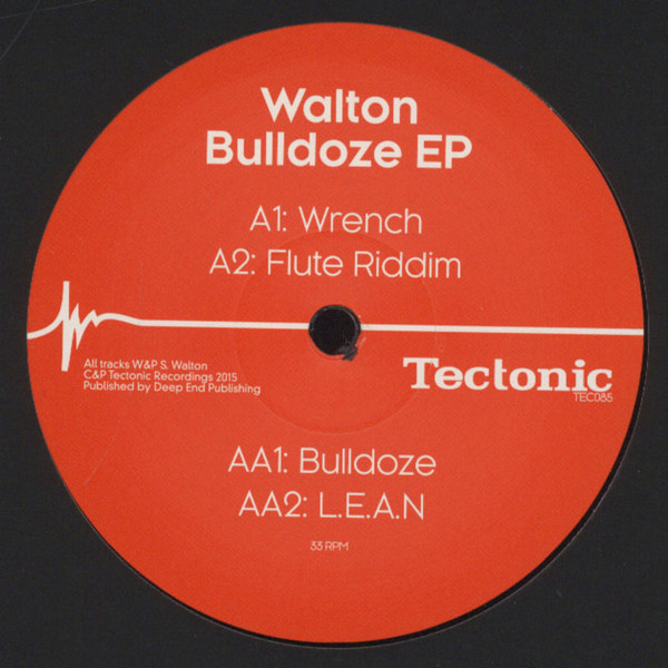 Walton - Bulldoze EP - Vinyl Record 12" image 1