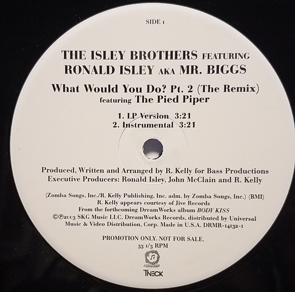 Isley Brothers - What Would You Do? Pt. 2 (The Remix) - Used image 1