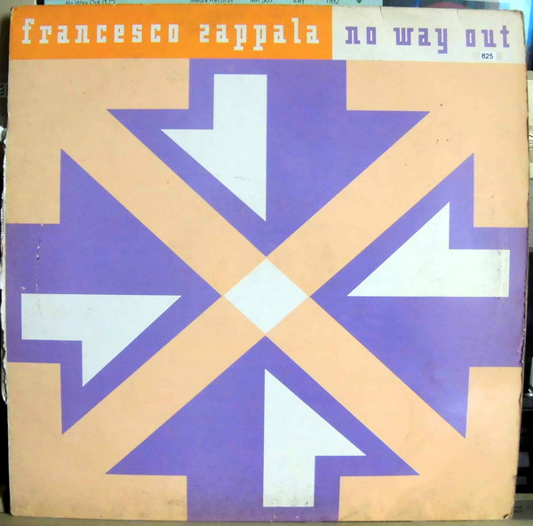 Francesco Zappala - No Way Out - Used Vinyl Record 12" image 1