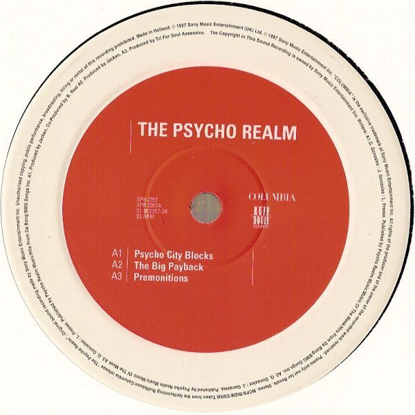 Psycho Realm - - Sampler - Used Vinyl Record 12" image 1