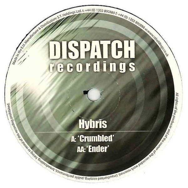 Hybris - Crumbled / Ender - Vinyl Record 12" image 1