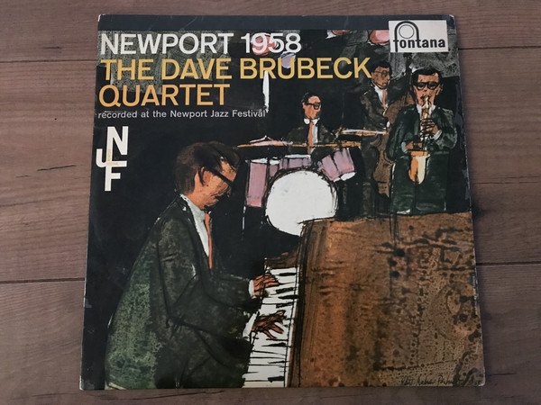 Dave Brubeck Quartet - Newport 1958 - Used Vinyl Record image 1
