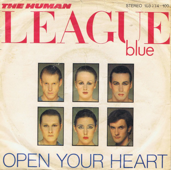 Human League - Open Your Heart - Used Vinyl Record 7" image 1