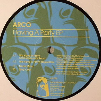 Arco - Having A Party EP - Vinyl Record 12" image 1