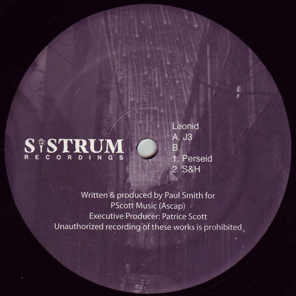 Leonid - J3 - Vinyl Record 12" image 1